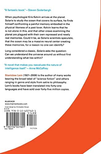 Solaris: A Novel by Stanislaw Lem