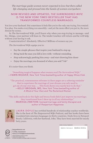 The Surrendered Wife: A Practical Guide to Finding Intimacy, Passion, and Peace with a Man [Revised & Updated 2026 Edition] by Laura Doyle