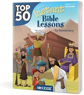 Top 50 Instant Bible Lessons for Elementary with Object Lessons by Lindsey Whitney