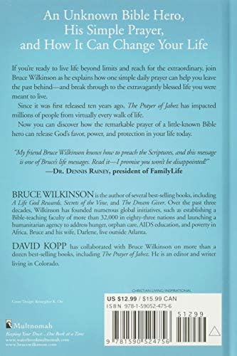 The Prayer of Jabez: Breaking Through to the Blessed Life (Breakthrough Series) by Bruce Wilkinson