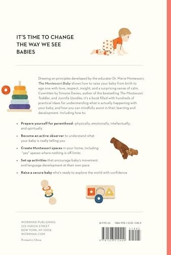 The Montessori Baby: A Parent's Guide to Nurturing Your Baby with Love, Respect, and Understanding (The Parents' Guide to Montessori, 2) by Simone Davies