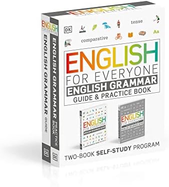 English for Everyone: English Grammar Guide and Practice Book Grammar Boxset: An ESL Beginner Reference Guide to English Grammar Rules by DK