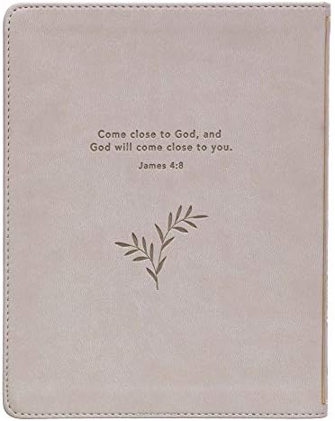 My Quiet Time Devotional - 365 Devotions for Women To Bring You Into The Peace Of The Presence of God Cappuccino, Faux Leather Flexcover Gift Book w/Ribbon Marker by Christian Art Publishers