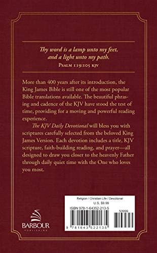 The KJV Daily Devotional by Compiled by Barbour Staff