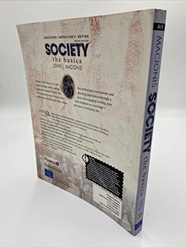 Society: The Basics by John J. Macionis