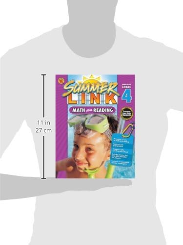 Math Plus Reading Workbook: Summer Before Grade 4 (Summer Link) by Brighter Child