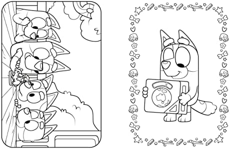 Bluey: Fun and Games: A Coloring Book by Penguin Young Readers Licenses