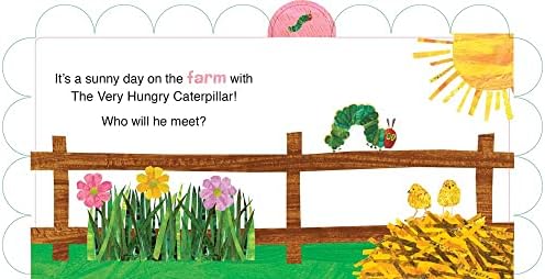A Day on the Farm with The Very Hungry Caterpillar: A Tabbed Board Book (The World of Eric Carle) by Eric Carle
