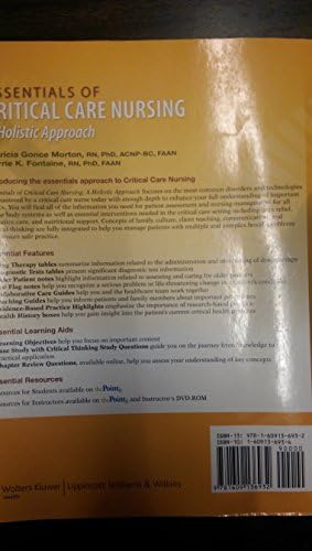 Essentials of Critical Care Nursing: A Holistic Approach by Patricia Gonce Morton