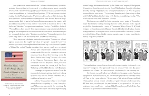 Trudeau & Doonesbury: A Biography: The Cartoonist Who Turned the News into Art by Joshua Kendall