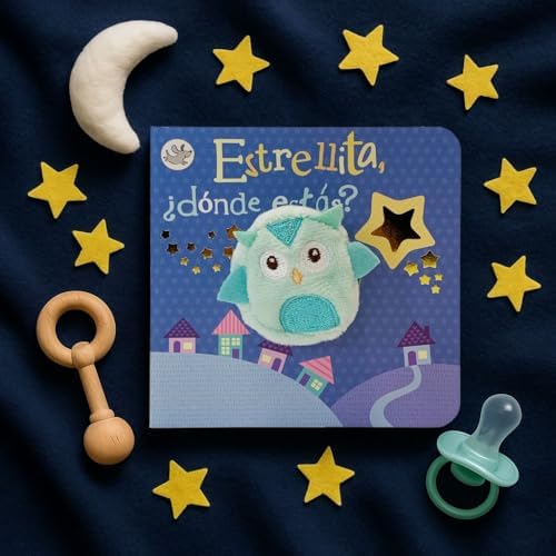 Estrellita, ¿dónde estás? / Twinkle, Twinkle, Little Star Finger Puppet Book (Spanish Edition) by Cottage Door Press