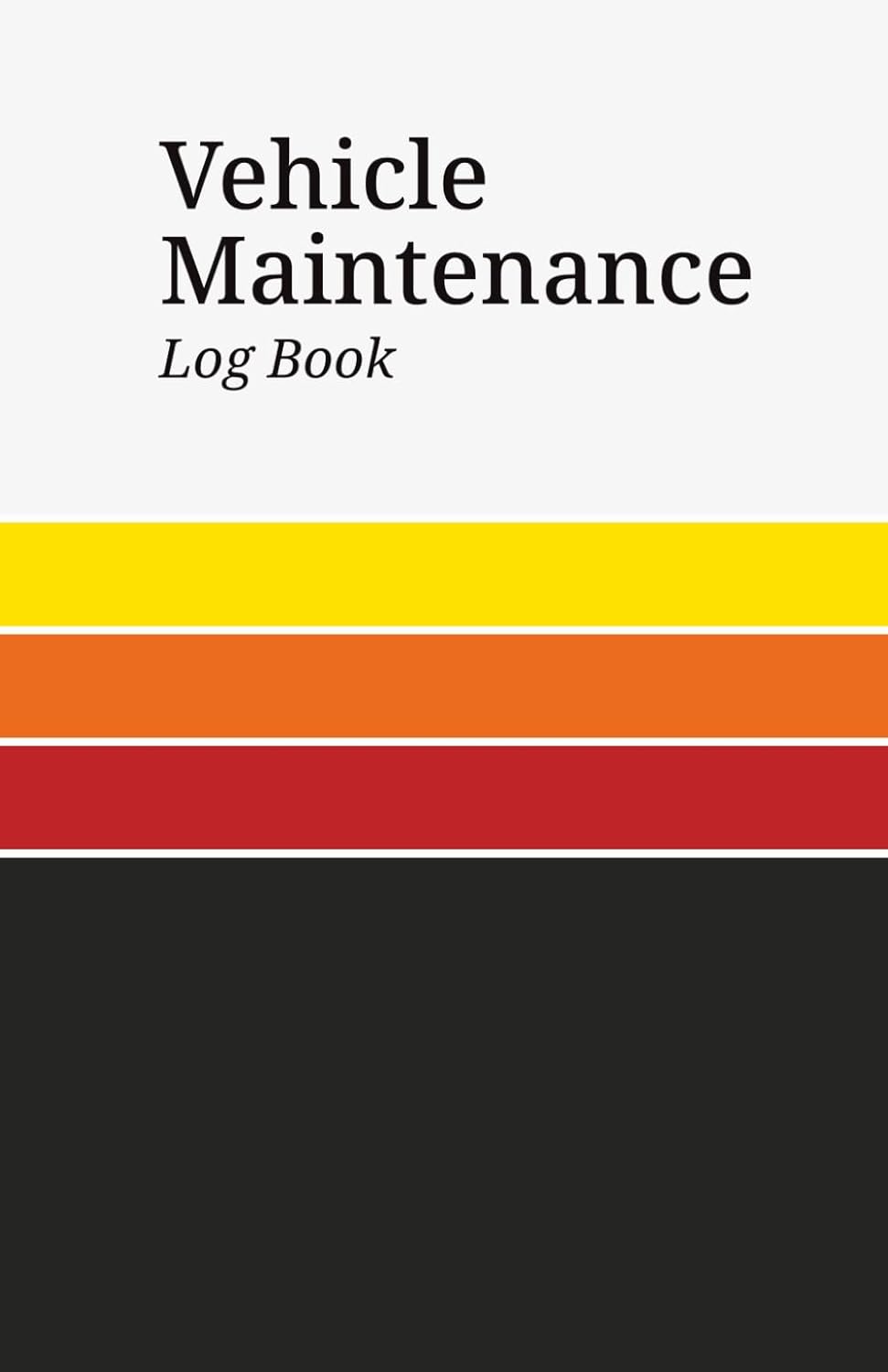 Vehicle Maintenance Log Book by GE Condit
