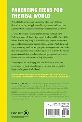 Parenting Teens with Love and Logic: Preparing Adolescents for Responsible Adulthood by Jim Fay
