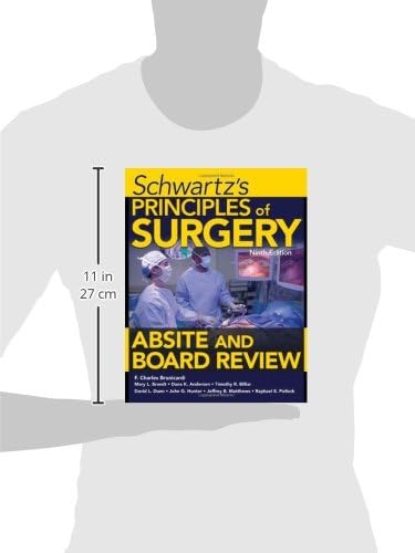 Schwartz's Principles of Surgery ABSITE and Board Review, Ninth Edition by F. Brunicardi