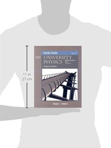 University Physics with Modern Physics: Study Guide Vol.1 by James R. Gaines