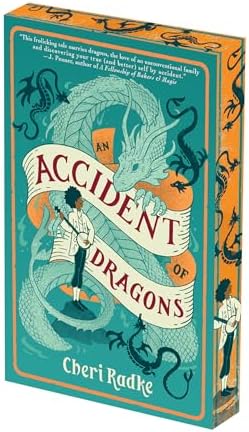 An Accident of Dragons: Deluxe Stenciled Edges by Cheri Radke