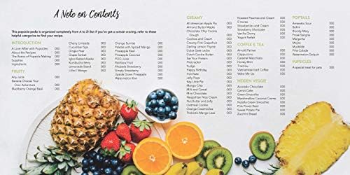 For the Love of Popsicles: Naturally Delicious Icy Sweet Summer Treats from A–Z by Sarah Bond