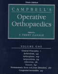 Campbell's Operative Orthopaedics, 4 Volume Set by S. Terry Canale MD