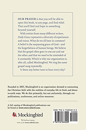 Daily Grace: The Mockingbird Devotional, Vol. 2 by David Zahl