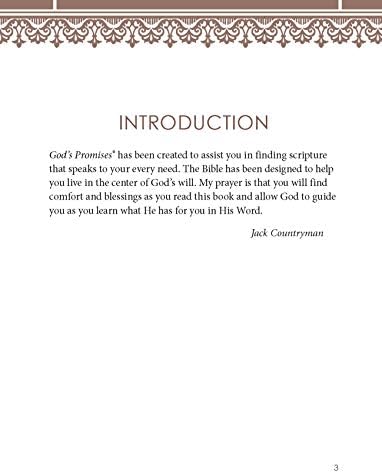 God's Promises for Your Every Need NKJV (Large Text Leathersoft): A Treasury of Scripture for Life by Jack Countryman
