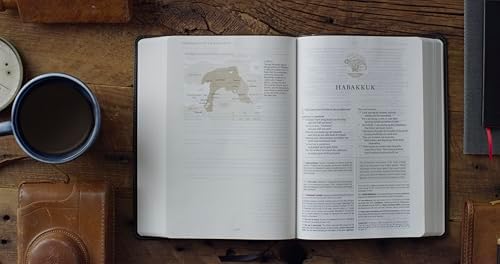ESV Men's Study Bible (TruTone, Charcoal, Shield Design): Holy Bible, English Standard Version by ESV Bibles