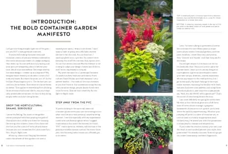 The Bold Container Garden: Joyful Combinations. Dramatic Color. Endless Inspiration.―With 75 Easy Plant-by-Number Layouts by Christina Salwitz