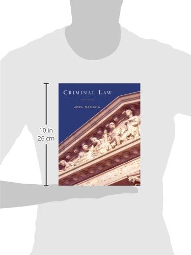 Criminal Law by Joel Samaha