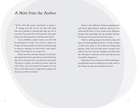Draw the Circle Prayer Journal: A 40-Day Experiment by Mark Batterson