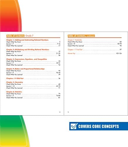 Spectrum Grade 7 Critical Thinking for Math Workbook, Mathematics Middle School Books Covering Algebra, Geometry, Ratio, Statistics, Integers, and More, Classroom or Homeschool Curriculum (Volume 49) by Spectrum
