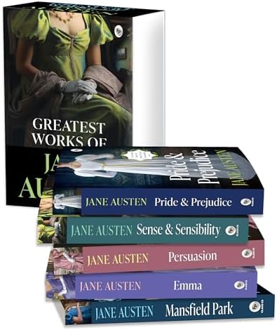 Greatest Works of Jane Austen (Set of 5 Books) by Jane Austen