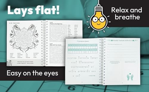 Large Print Word Search Puzzles: Over 200 Puzzles for Adults to Complete with Solutions - Include Spiral Bound / Lay Flat Design and Large to Extra-Large Font for Word Finds (Brain Busters) by Parragon Books