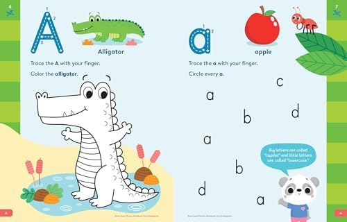 Brain Quest Phonics Workbook: Pre-Kindergarten (Volume 1) by Workman Publishing