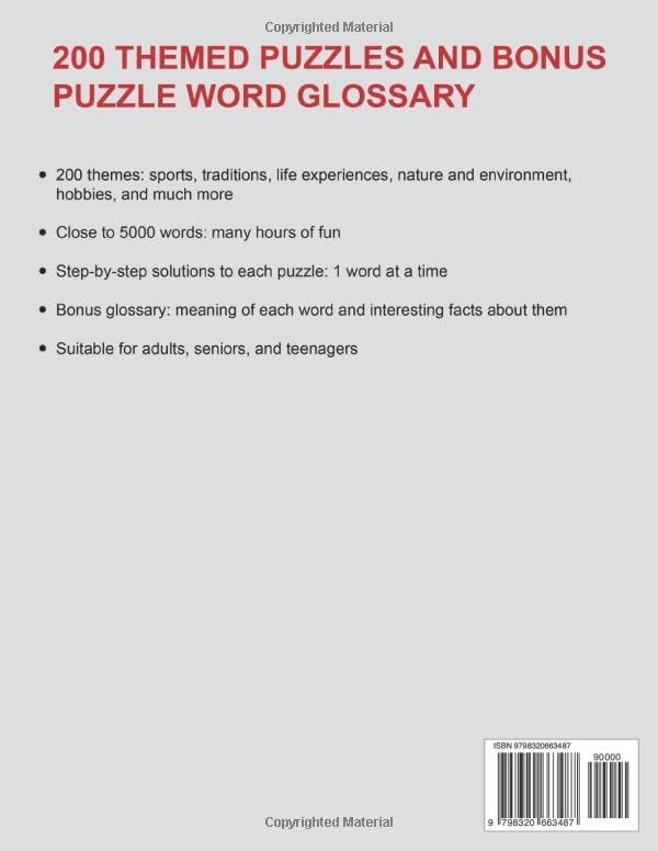 Big Book of Word Search – 5000 New Words: Relaxing Word Search Puzzle Book for Adults and Seniors | Large Print and Anti Eye Strain | Giant and Fun Word Find for Adults by SENIOR TASSE