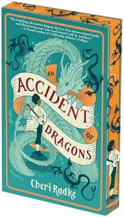 An Accident of Dragons: Deluxe Stenciled Edges by Cheri Radke