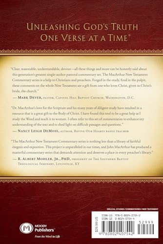 1 Corinthians MacArthur New Testament Commentary (Volume 17) by John MacArthur