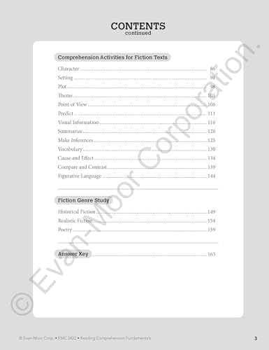 Reading Comprehension Fundamentals, Grade 2 by Evan-Moor Educational Publishers