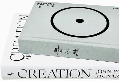 The Creative Act A Way of Being By Rick Rubin & Creation By John-Paul Stonard 2 Books Collection Set by Rick Rubin