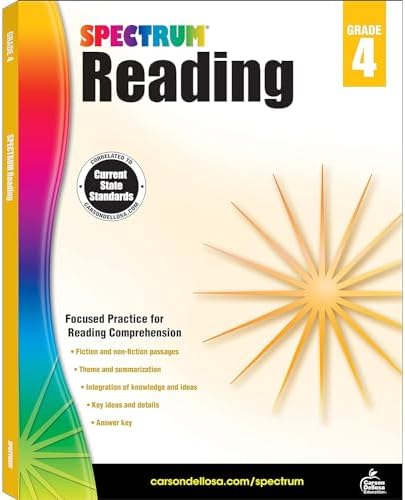 The Grade 4 Series. Spectrum Math Workbook- Volume 5, Spectrum Reading Workbook- Volume 23, Spectrum Vocabulary- Volume 87, Spectrum Writing- Volume 38, Word Problems- Volume 77 by Spectrum by Spectrum