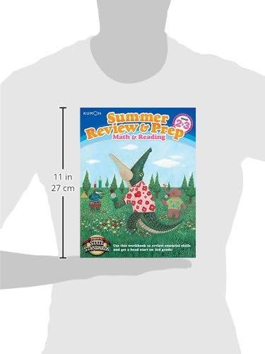 Kumon Summer Review & Prep Math & Reading Grade 2-3 by Kumon Publishing
