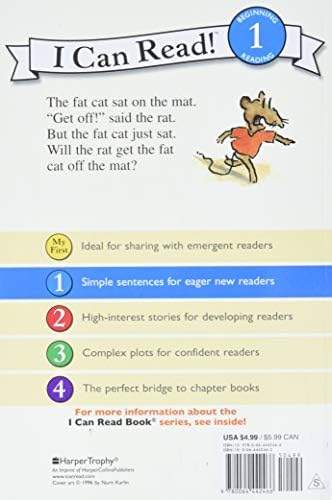 The Fat Cat Sat on the Mat: A Silly Rhyming Animal Story for Children (Ages 4–8) (I Can Read Level 1) by Nurit Karlin
