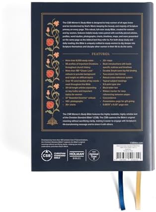 CSB Women's Study Bible, Hardcover, Black Letter, Study Notes, Articles, Profiles, Book Introductions, Book Conclusions, Word Studies, Cross-References, Charts, Timelines, Full-Color Photos and Maps by CSB Bibles by Holman
