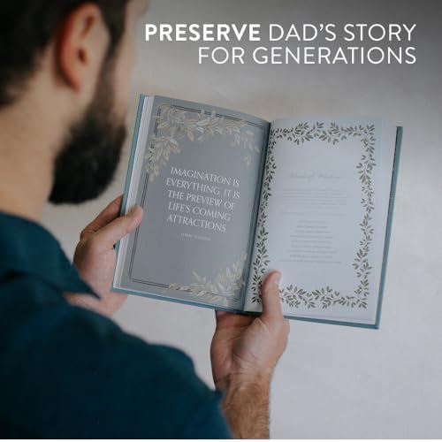 Dad's Story Journal (Linen Hardcover): A Memory and Keepsake Journal for My Family (Heirloom Story Books and Guided Journals) by Korie Herold