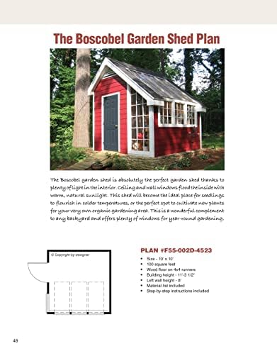 Build Your Own Sheds & Outdoor Projects Manual, 6th Edition (Creative Homeowner) 6 DIY Projects, Construction Tips, & a Catalog of Plans for Order including Gazebos, Pole Barns, Garden Sheds, and More by Design America Inc.