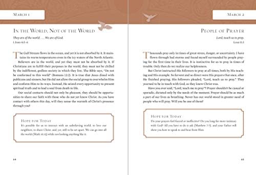 Hope for Each Day Large Deluxe: Words of Wisdom and Faith (A 365-Day Devotional) by Billy Graham