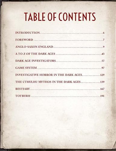 Cthulhu Dark Ages (Call of Cthulhu Roleplaying Game) by Chaosium
