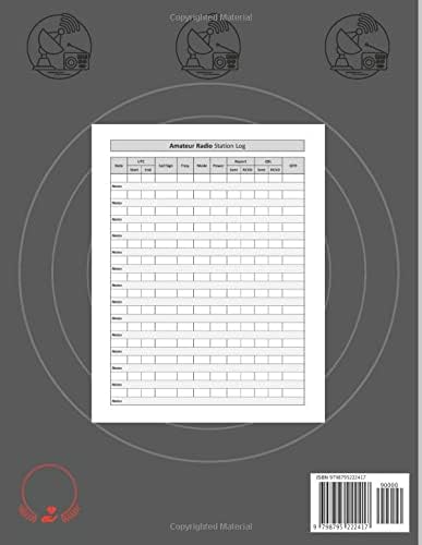 Ham Radio Log Book: Awesome Radio Operator, Amateur Radio Amplifier by Peter B. Lion