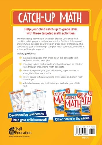 Catch-Up Math: 4th Grade by Teacher Created Materials