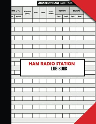 HAM Radio Station Log Book: Amateur Radio Station Operator Logbook & Notebook. With Bonus Undated Calendar by Werner R. Baker