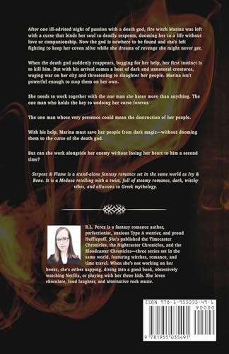Serpent & Flame: A Medusa Retelling (Ivy & Bone) by R.L. Perez