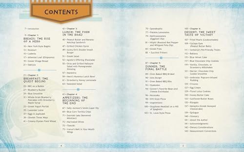 Percy Jackson and the Olympians: The Official Cookbook by Jarrett Melendez